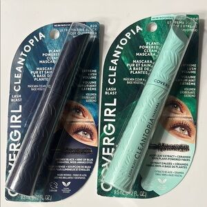 Covergirl Cleantopia Mascara Duo - Black and Ultra Marine